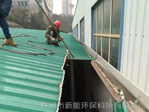鋼構(gòu)廠房拆除、回收 (2)